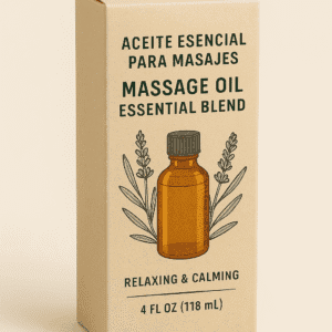 aceite para masaje corporal